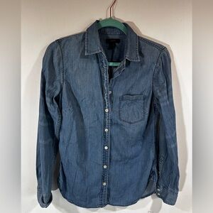 J. Crew Light Blue Chambray Shirt